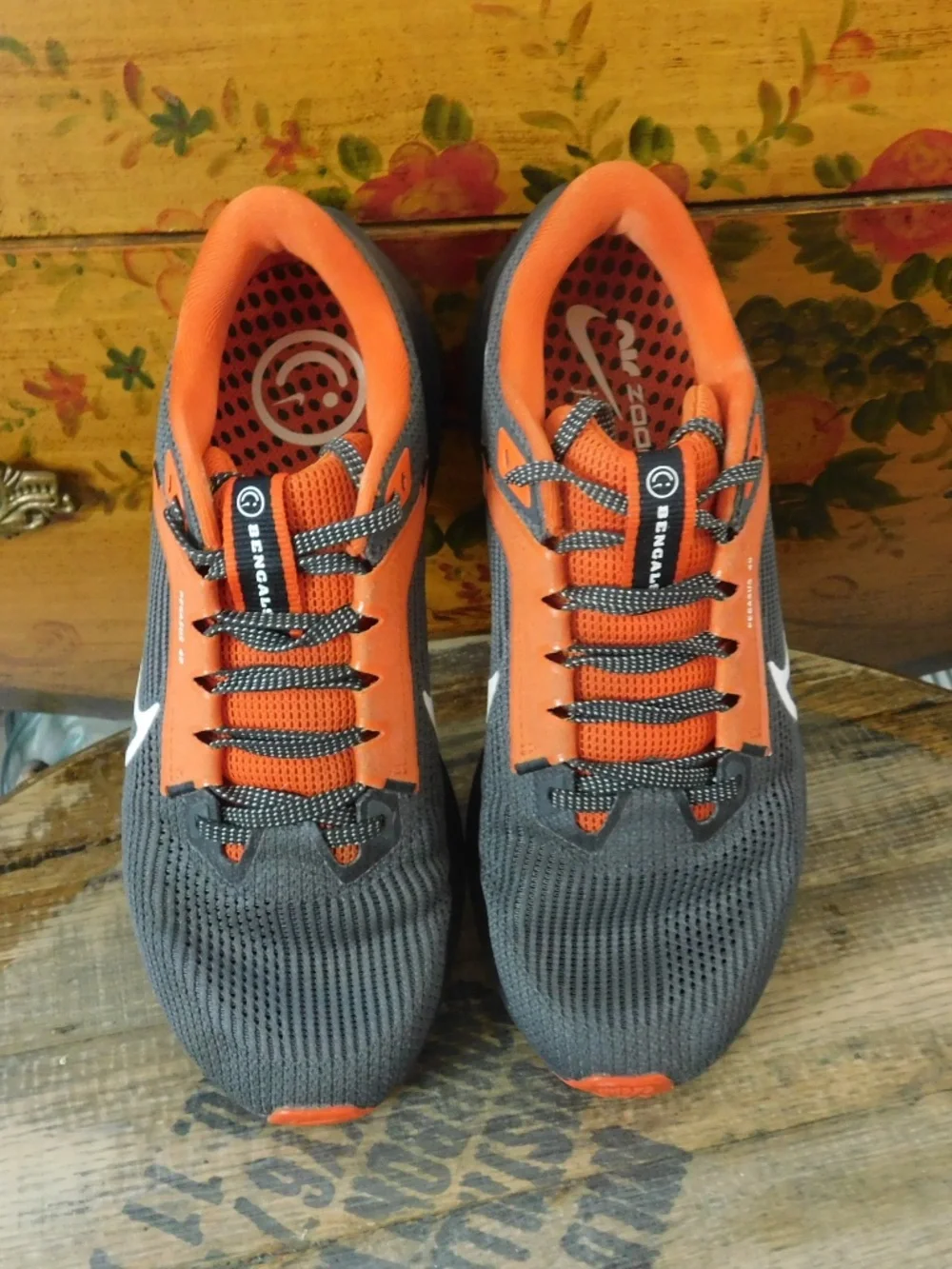 Nike Pegasus 40 Cincinnati Bengals shoes sz 6.5